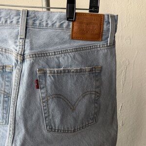 Levi's Light Blue Straight Leg Jeans